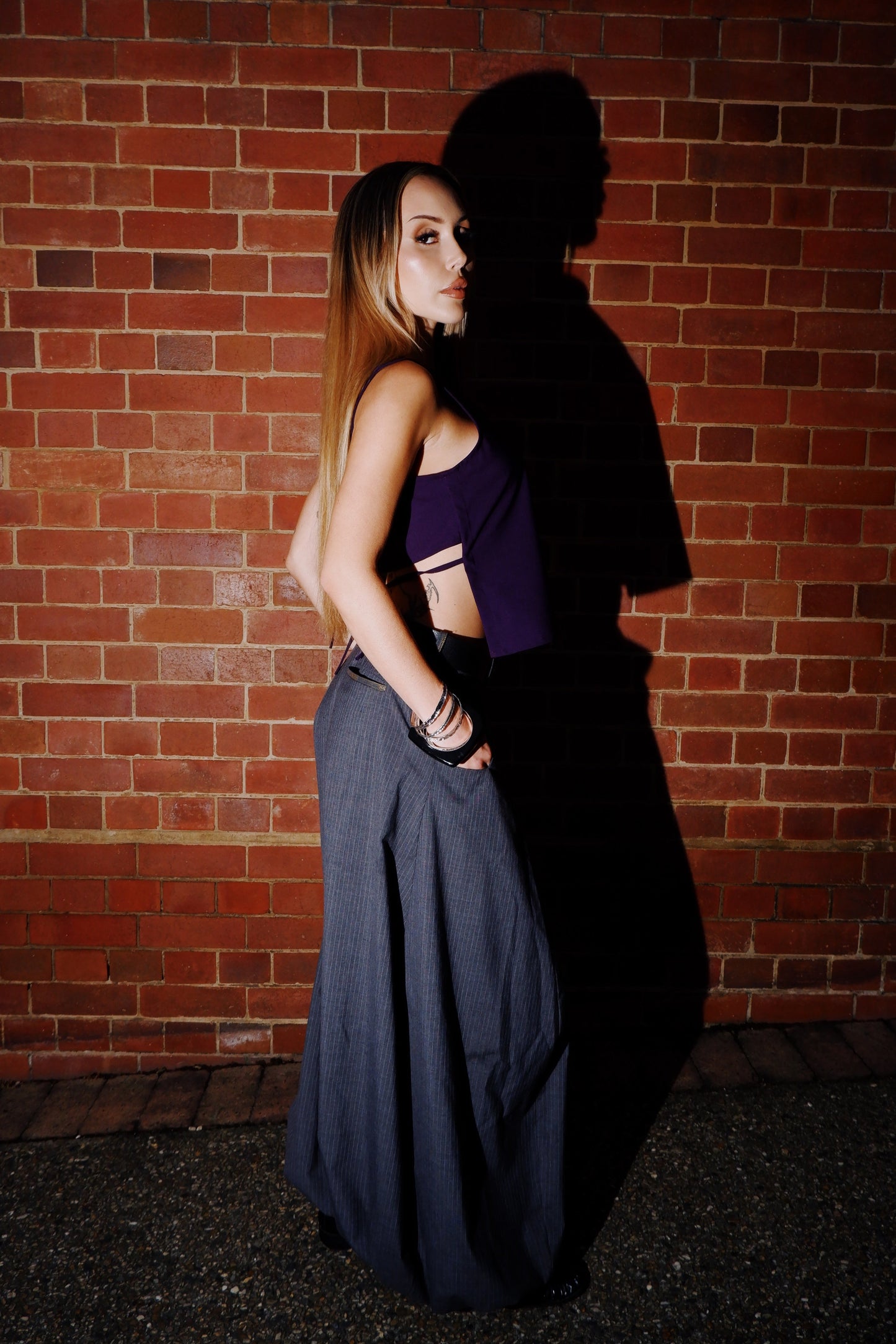 The Staple Tank - Aubergine
