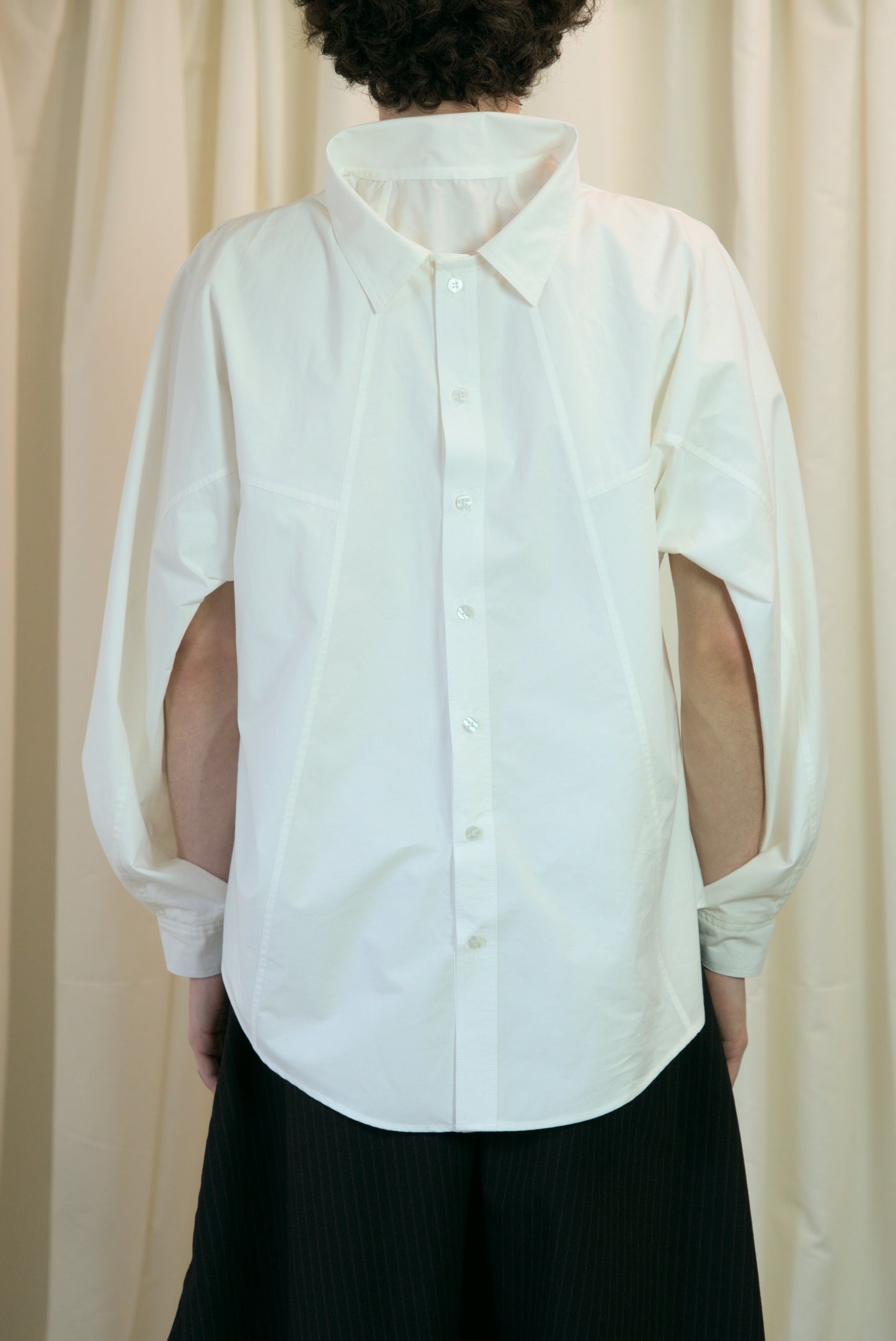 The Staple Shirt - White - AKA x MERCURY